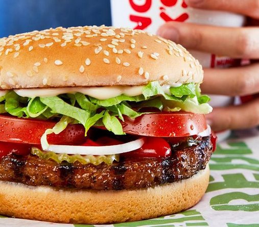 Vegan fast food via Hungry Jacks