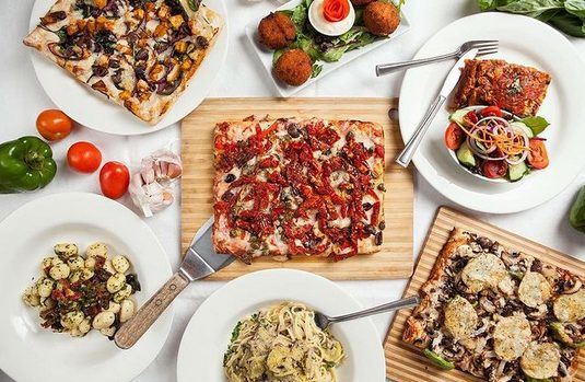 Vegan Italian feasting via Arrivederci