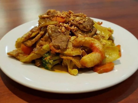 Vegan Chinese mock meat dishes via New Chinese Garden, Brisbane