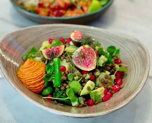 Vegan salads via The Remedy Kitchen, Manchester