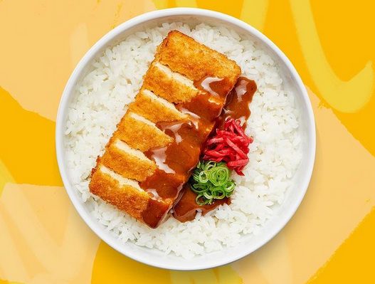 Vegan katsu curry via YO! Sushi, Manchester