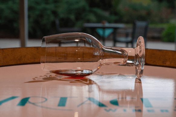 Glass rolling via Myrtaceae Winery on the Mornington Peninsula