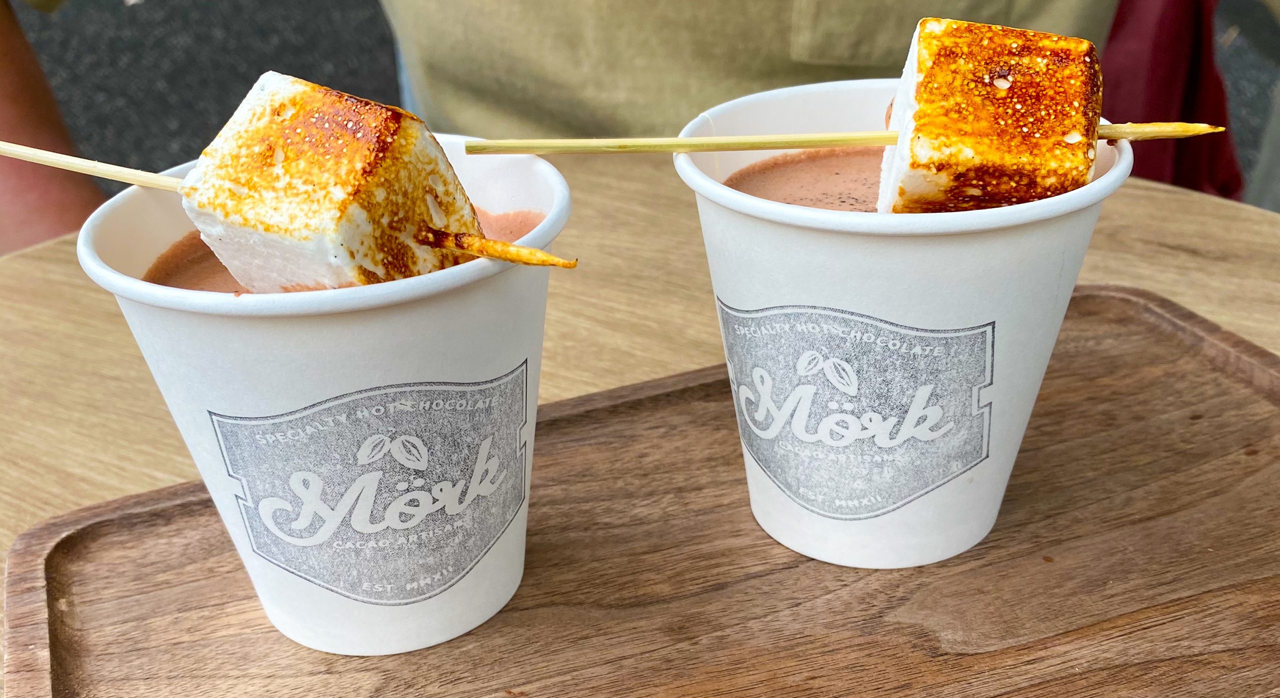 The best hot chocolate in Melbourne at Mörk Chocolate Brew House