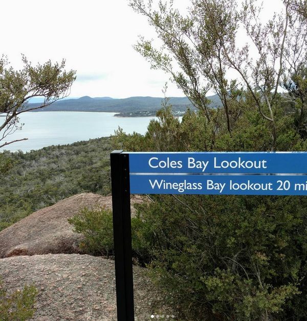 Coles Bay Lookout Freycinet 