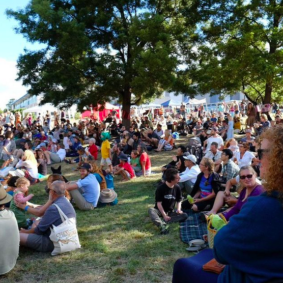 cygnet folk festival crowds